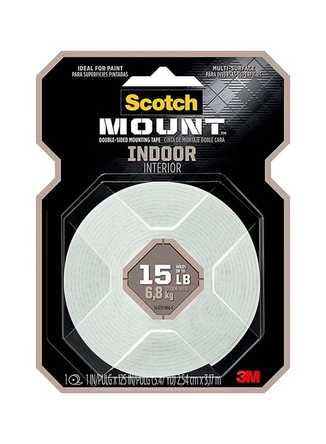 Scotch Mount Double Sided Mounting Tape Hanging Card Multicolour - Image 1