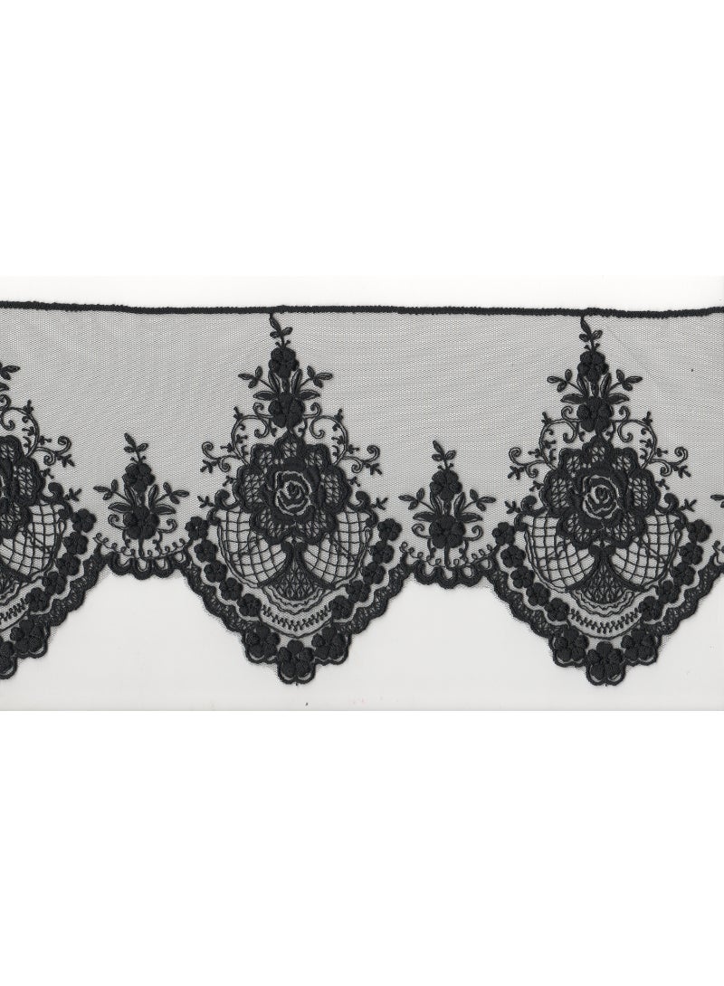 Wide Tull Lace ~9Mtr (Wt-30155)