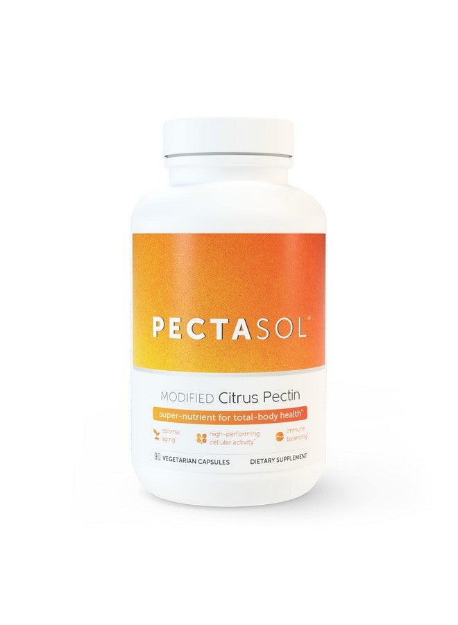 EcoNugenics بيكتاسول بيكتين الحمضيات المعدل 90 كبسولة مكمل لصحة الخلايا والجهاز المناعي الحفاظ على مستويات جالاتكتين 3 الصحية دعم القلب والأوعية الدموية - Image 1