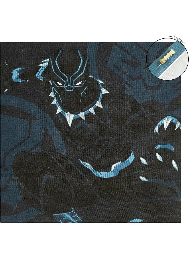 Idea Nuova Marvel Avengers Canvas 4 Pack Wall Art Set, Childrens Wall Hanging Décor, Each Piece 11"x11" - Image 5