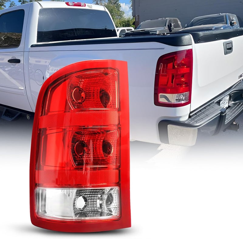 AUTOONE Driver Side Tail Light Assembly for 2007-2013 GMC Sierra - Image 1
