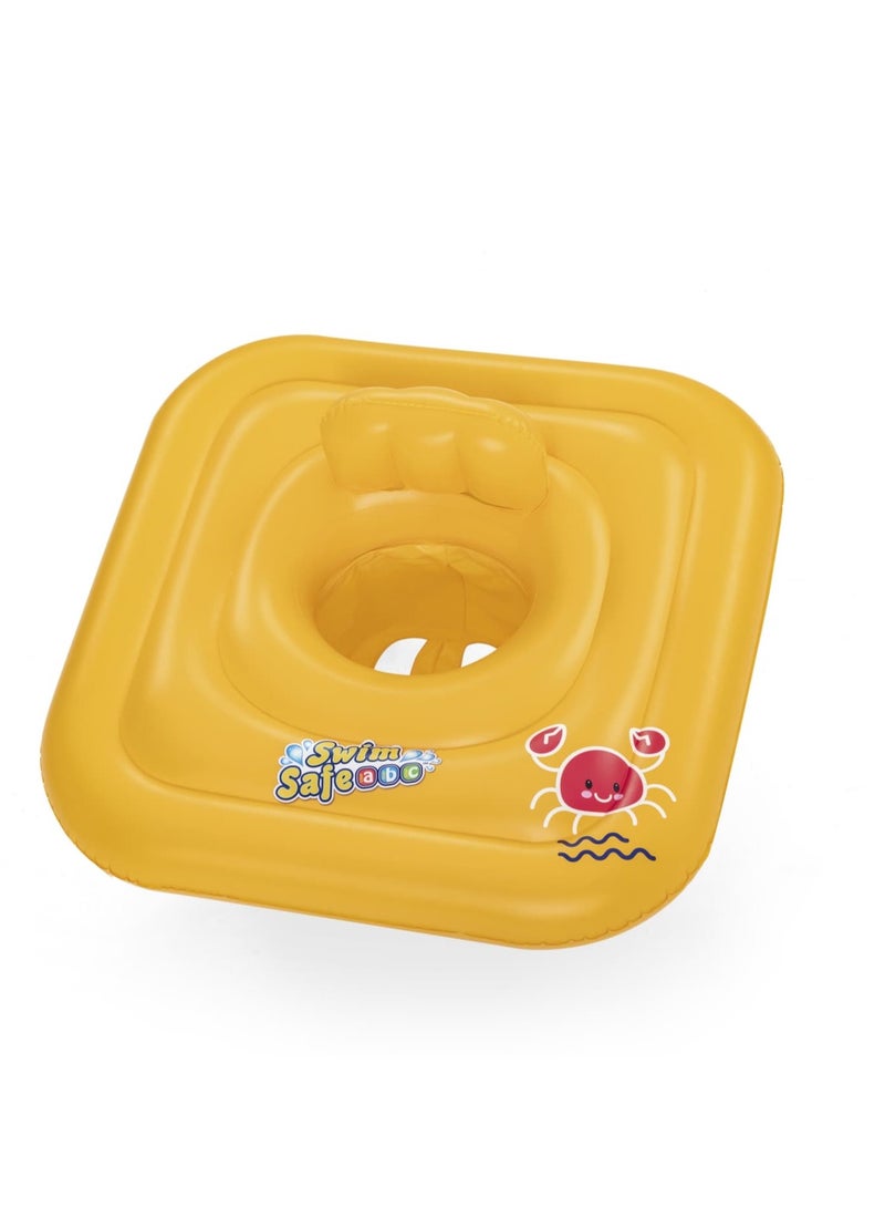 Bestway Swimming School Seat Square Swim Safe Step A 76cm x 76cm - Image 1