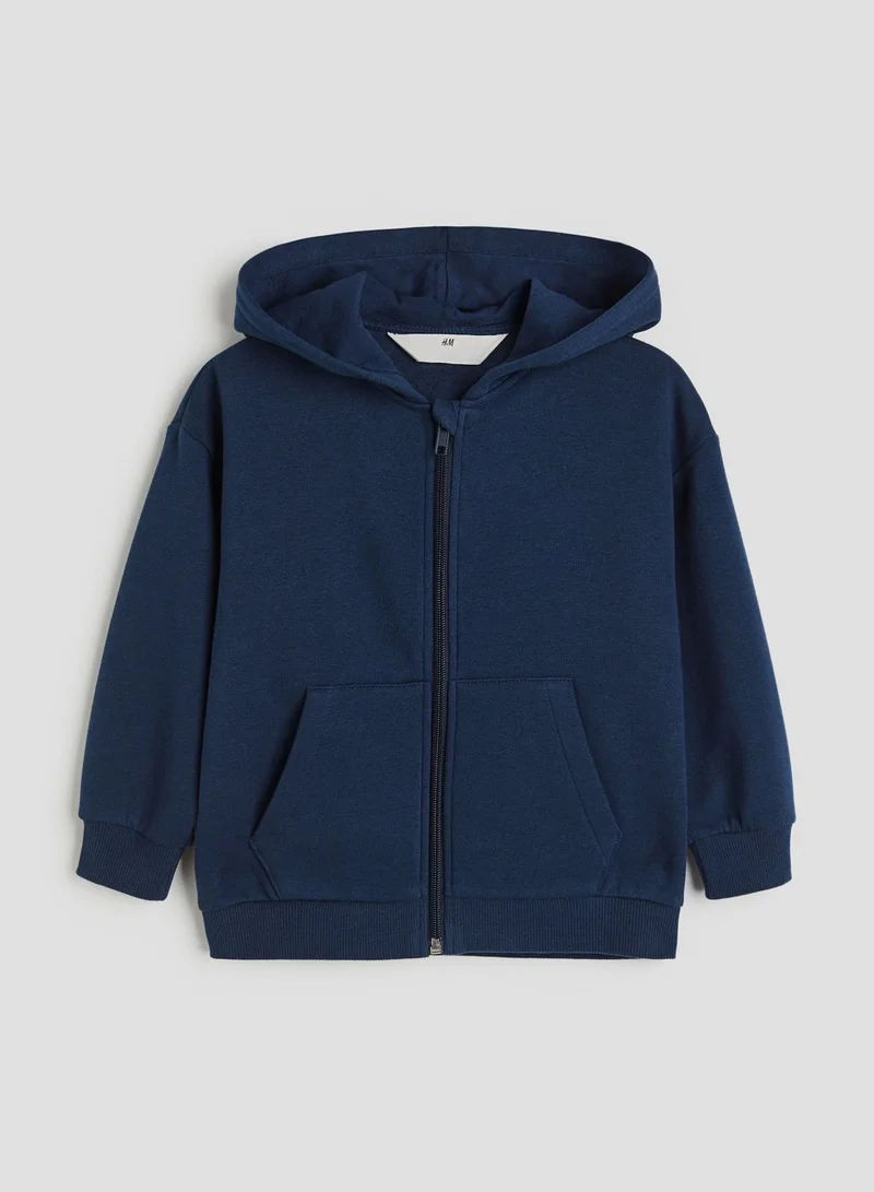 اتش اند ام Kids Essential Zip Through Hoodie