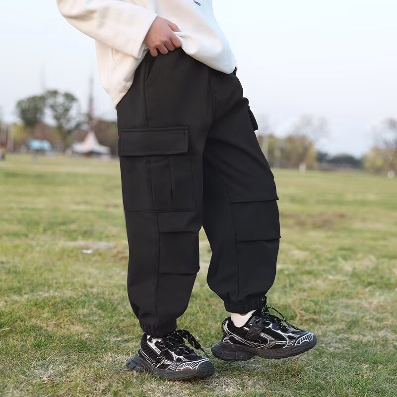 Children's Wear Children's Outdoor Waterproof Pants 2025 Spring Autumn and Winter Windproof Crane Pants Fashion New Boys' Outer Wear Pants