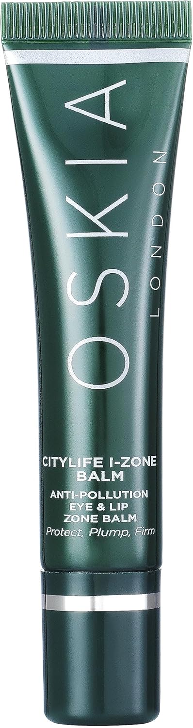 OSKIA Citylife IZone Eye Lip Balm AntiPollution Balm with Peptides Vitamin C Hyaluronic Acid