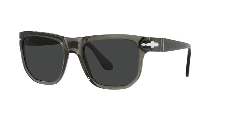 Persol PO3306S Square Sunglasses, Opal Smoke/Dark Grey Polarized, 55 mm - Image 2