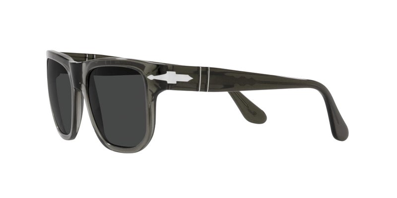 Persol PO3306S Square Sunglasses, Opal Smoke/Dark Grey Polarized, 55 mm - Image 3