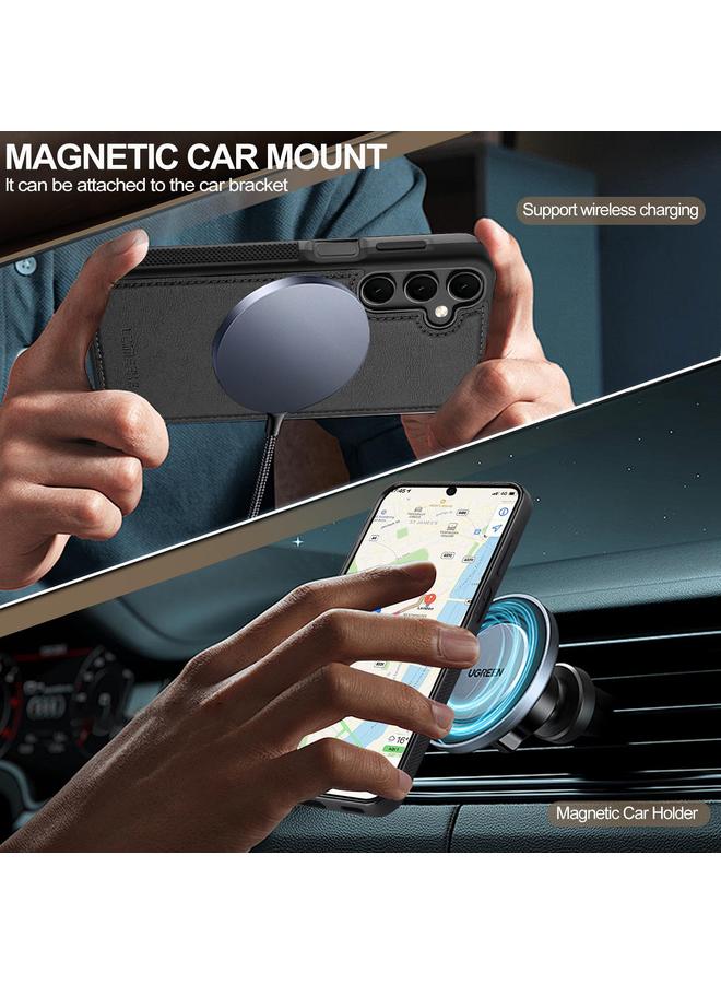 LC.IMEEKE Case For Samsung Galaxy A56 5G L5 Series Detachable RFID Card Bag Magsafe Phone Case - Image 5