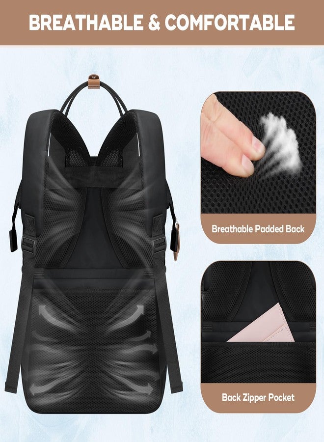 Maelstrom Cooler Backpack, 36 Cans Insulated Backpack Cooler, Soft Leakproof Double Deck Cooler Bag, Lightweight Lunch Backpack for Men & Women,Perfect for Beach Travel, Camping & Work-Black - Image 5