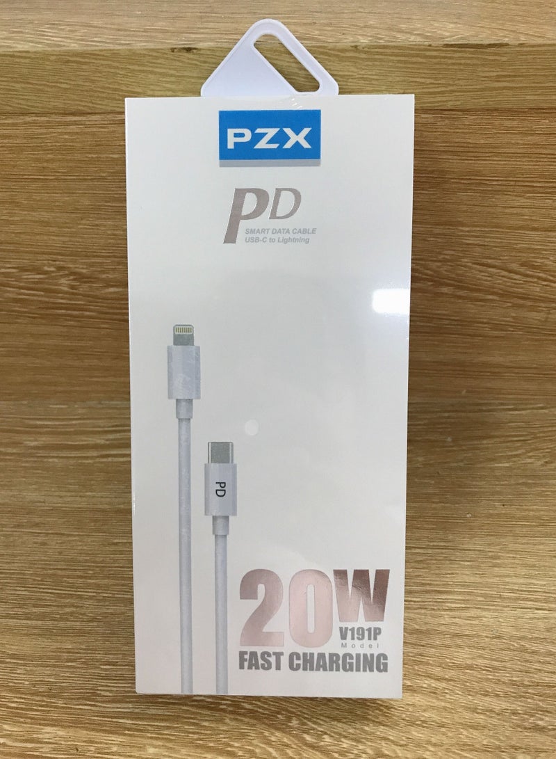 PZX 20W Fast Charging Type C to Lightning Cable - Image 2