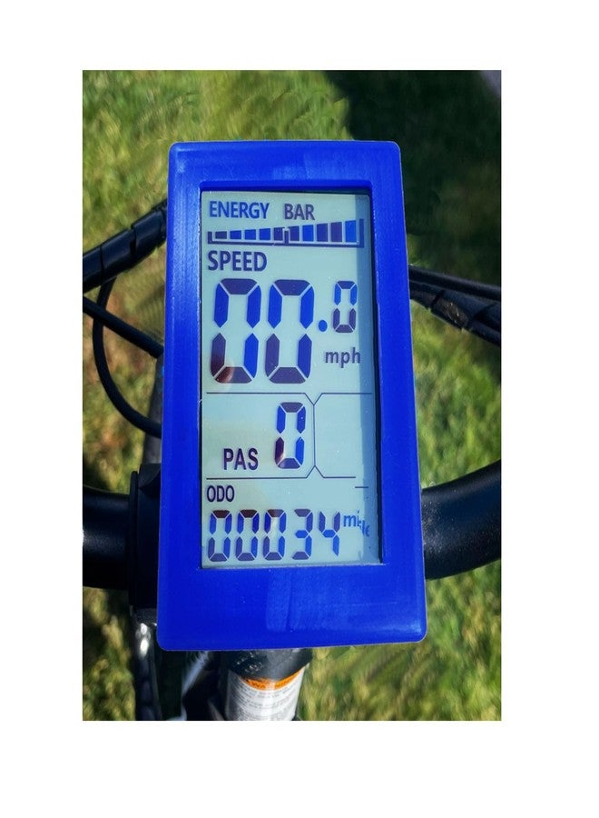 JILINWEI Blue Protective Edge Guard for M5 Lectric XP, Bike Display Cover - Image 4