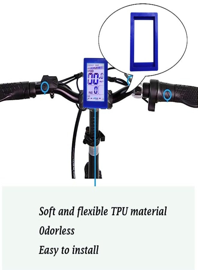 JILINWEI Blue Protective Edge Guard for M5 Lectric XP, Bike Display Cover - Image 2