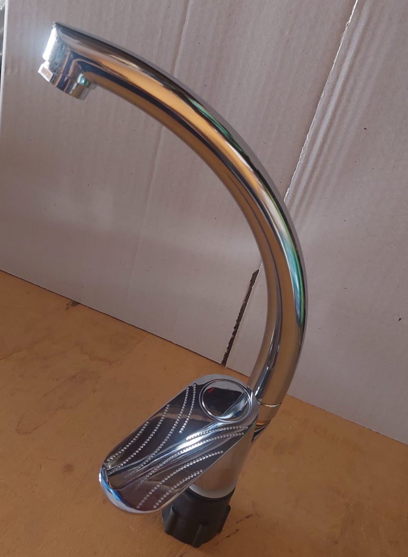 Shams Kitchen sink, 75 cm x 45 cm, including drain, 3-piece mixer set, bathroom bidet, complete shower head, and 5 corner valves - Image 2