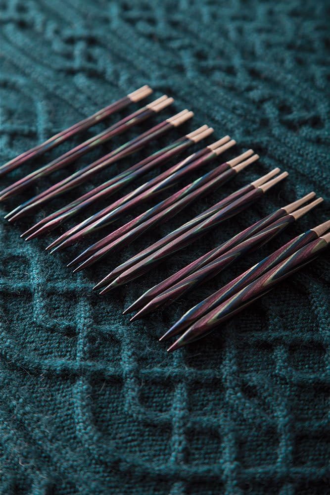 KnitPicks Options Square Wood Interchangeable Knitting Needle Set - US 4-11 (Foursquare) - Image 5