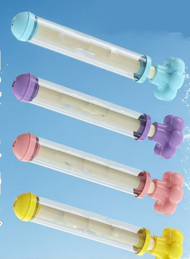4Pieces Water Shooter Toys Water Gun for Kids, Firework Effect Summer Outdoor Swimming Pool Backyard Beach Water Game Fighting Play Toys - Image 3