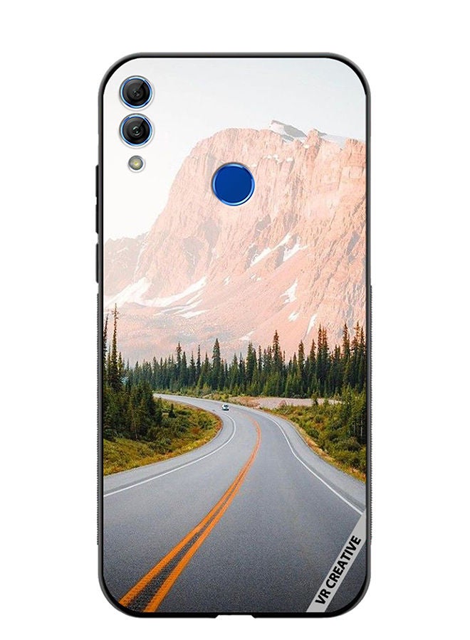 VR CREATIVE Protective Case Cover For Honor 10 Lite Adventure Road Design Multicolour