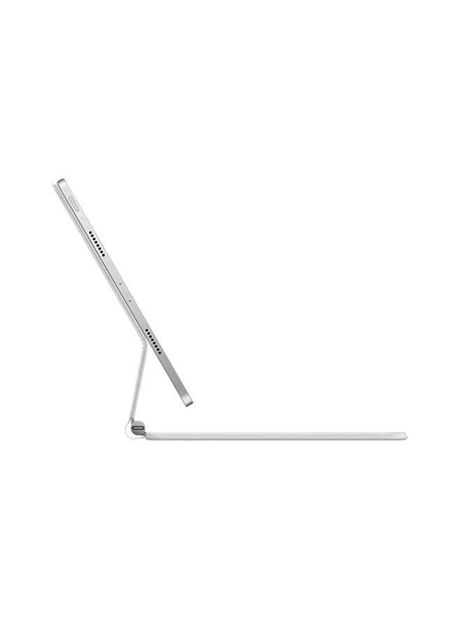 Apple Magic Keyboard for iPad Air 11-inch (M2) - Arabic - White White - Image 3