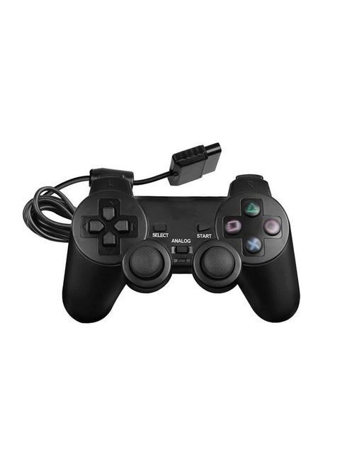 Wired Gaming Controller For Ps2 Console, Double Shock Vibration Video Game Controller Compatible With Ps2, Joystick Gamepad With 1.8M Cable