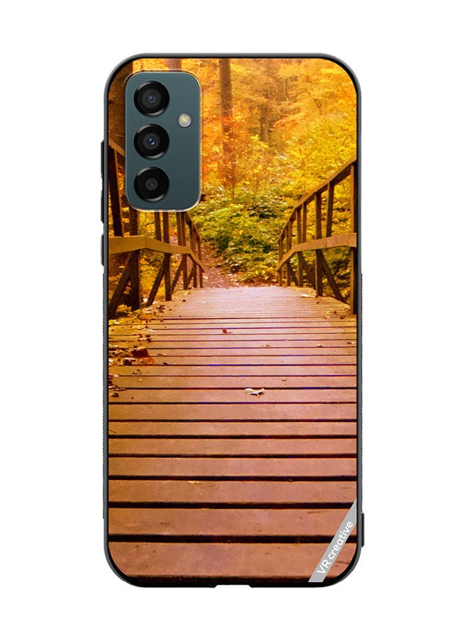 VR CREATIVE Protective Case Cover For Samsung Galaxy M23 Bridge To The Jungle Design Multicolour - Image 1