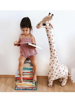 SOLE Toy Plush Giraffe, Sleeping and Playmate - 100 cm HM403  - Image 3