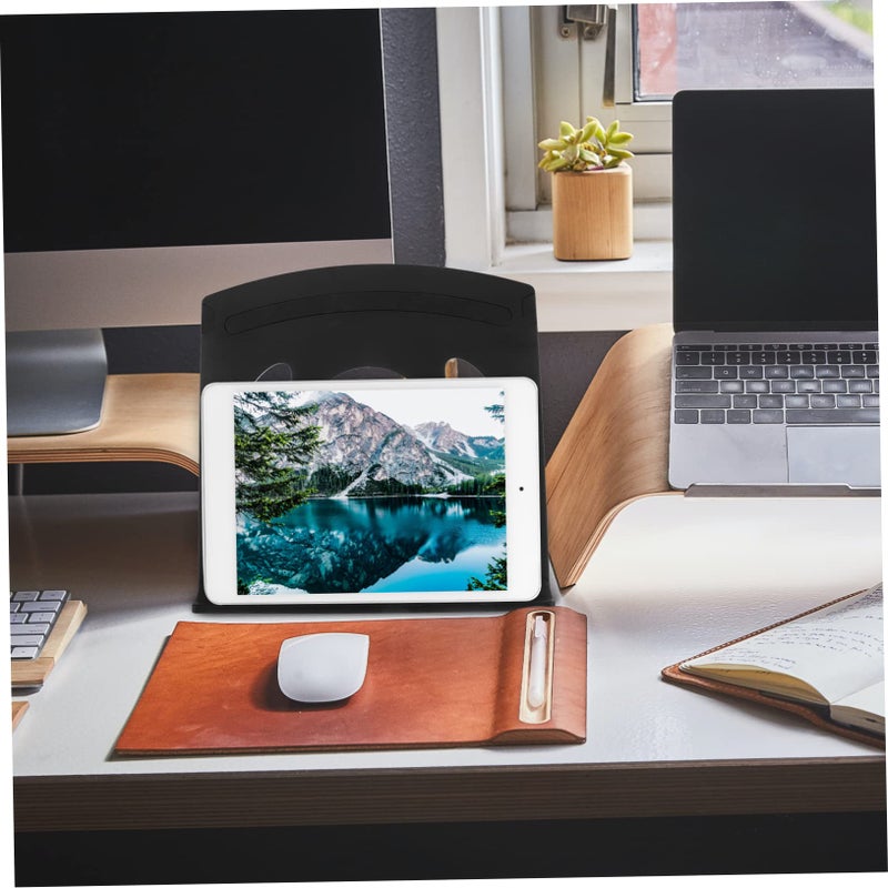 Adjustable Laptop Cooler Stand with Heat Dissipation Riser for Desk Use - Image 3