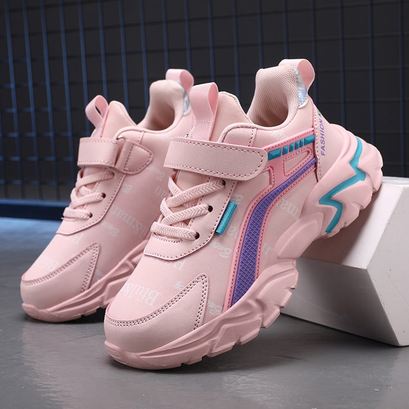 Mesh Sneakers Lightweight Flexible Sole Walking Shoes For Kids Indoor And Outdoor Activities - Image 1