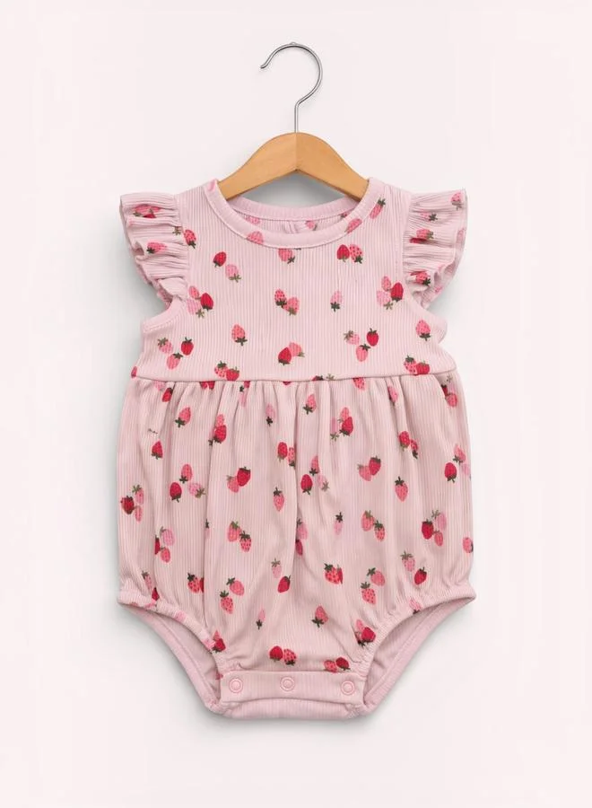Victor And Jane Baby Girls Floral Sleeveless Bodysuit – Pack of 3