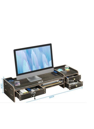 Monitor base and desktop storage with drawers - pzsku/ZBC47F6FB1FEE2A81DDB4Z/45/_/1713863157/65b1d80c-0afc-4b6e-af78-b775e7e75e86
