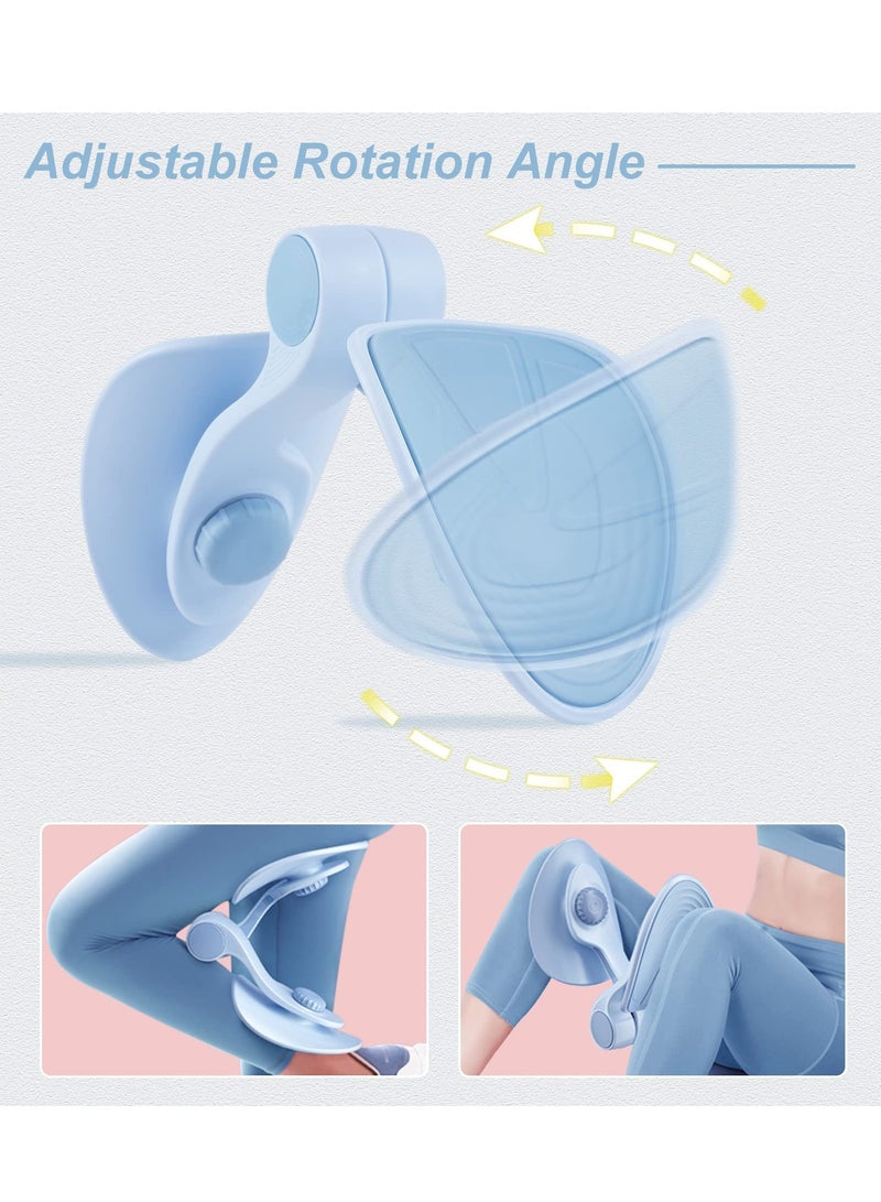 KASTWAVE Pelvic Floor Muscle Trainer, Postpartum Repair Leg Clamp Kegel Slimming and Shaping Trainer Men Women Stovepipe Beauty Leg Device (Blue) - Image 3