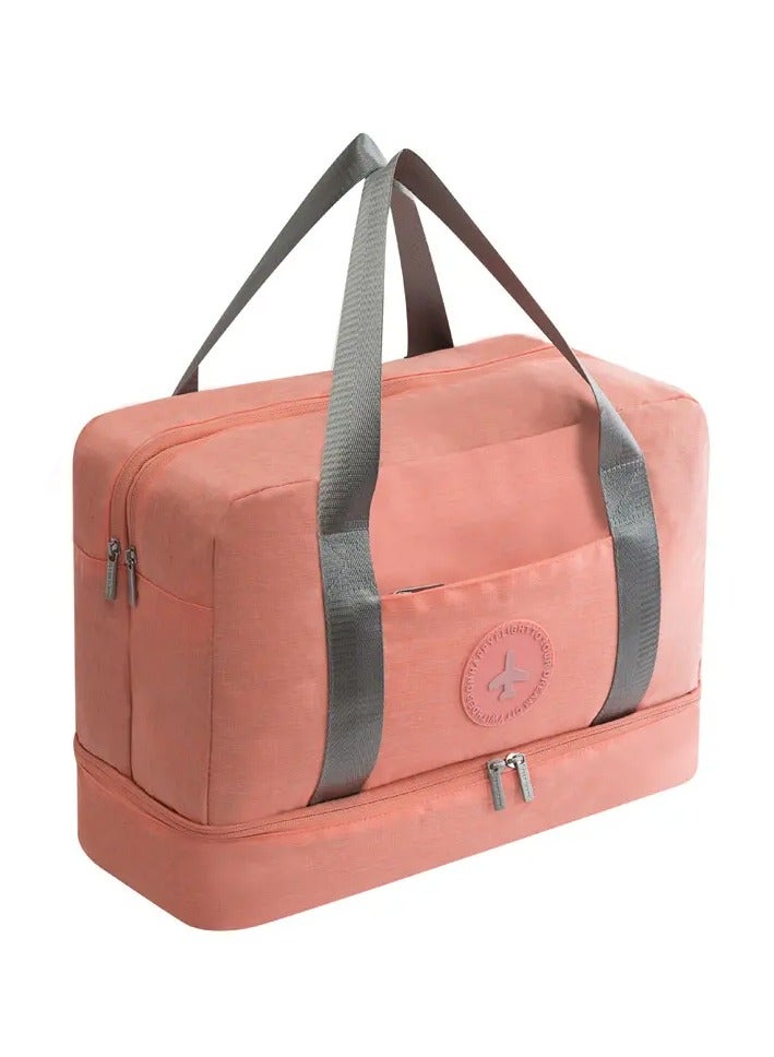 SamoDani Gym, Sports, Beach Bag with Shoes Compartment,  Separate Waterproof pocket for wet stuff, Travel Duffel for Men and Women - Image 1