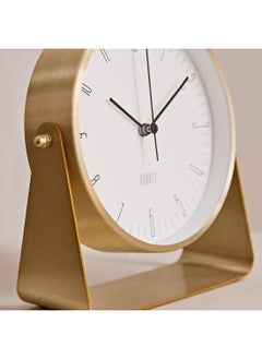Home Box ساعة طاولة من ألمنيوم ميسون 17.5 × 17.8 × 6 سم  - Image 5