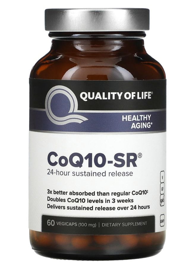 Quality of Life CoQ10SR 100 mg 60 Vegicaps 