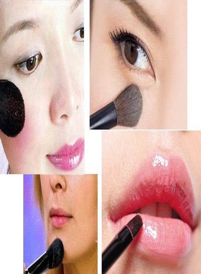 Digital Shoppy Professional Makeup Brushes Set Powder Foundation Eye Shadow Make Up Brushes Women Cosmetic Tool - Pack of 20 Brushes (PURPLE-GOLD) - Image 3