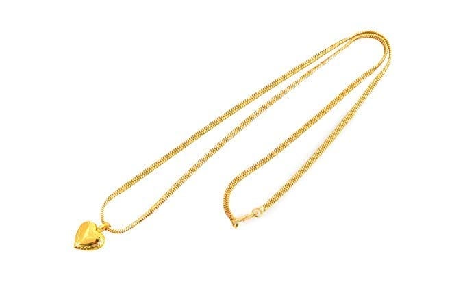 Handicraft Kottage 1gm 22Ct Gold Plated chain with Pendant | latest & Stylish Celebrity Inspired Chain/Necklace/Jewellery Set/Fashion jewellery for Men, Women Boys Girls - Image 3