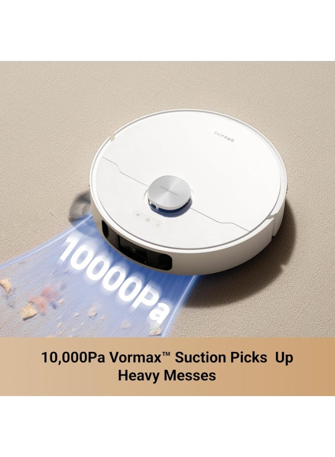 DREAME L10s Ultra Gen 2 Robot Vacuum and Mop, 10,000Pa Suction, MopExtend Tech, All-in-One Base Station, 75 Days Auto-Empty, Mop Self-Washing&Drying, Smart Obstacle Avoidance, Carpet Cleaning - Image 4