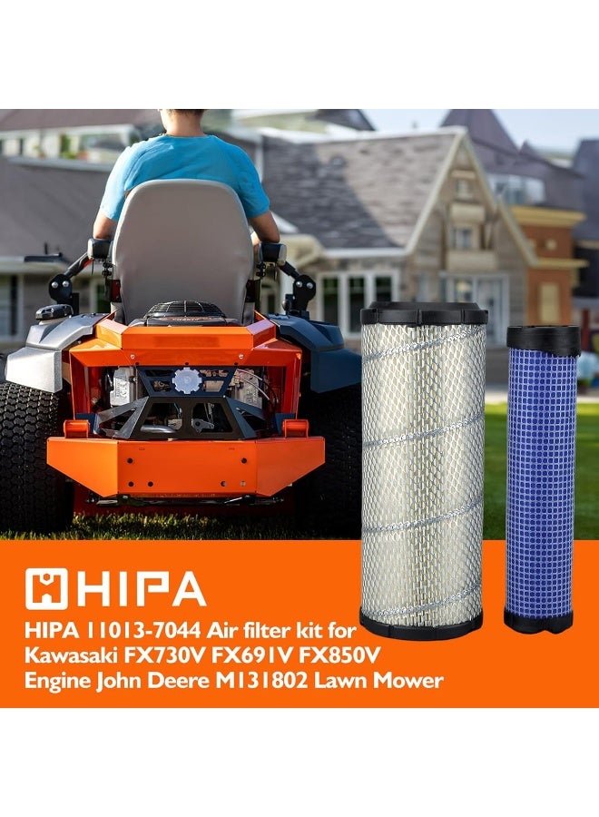 HIPA Air Filter for Kawasaki FX651V FX691V FX730V FX751V FX801V FX850V FX1000V 4 Cycle Engine - Image 2