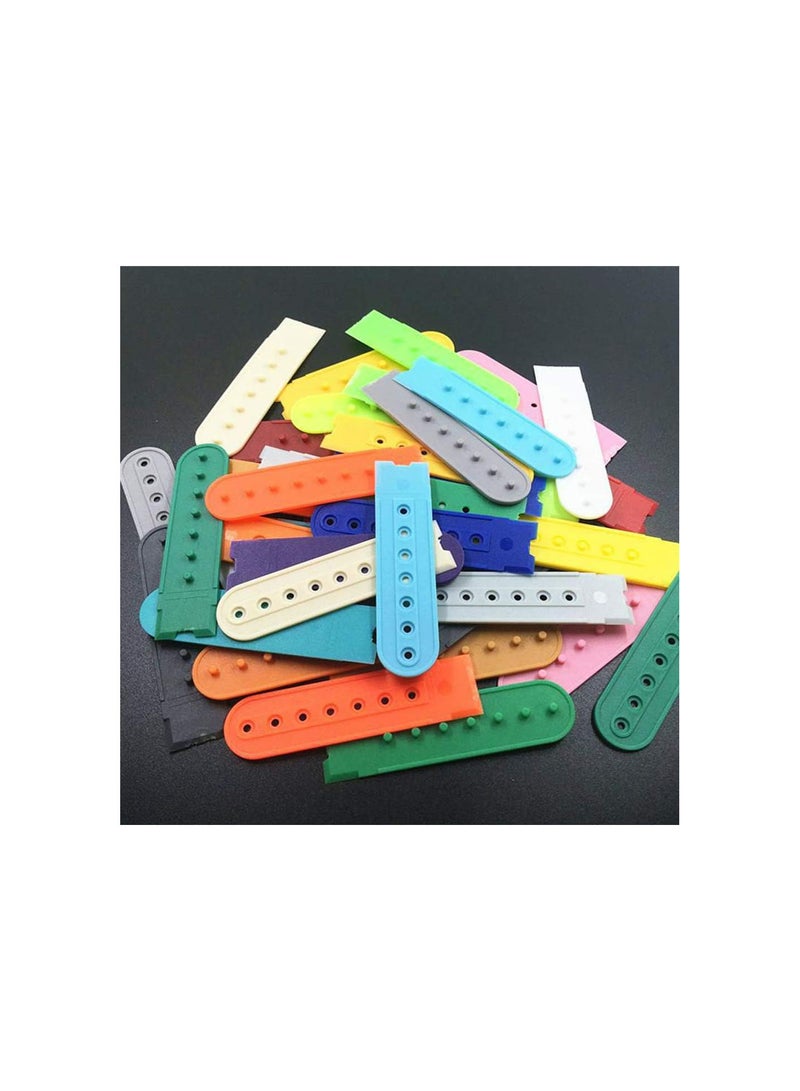 GGOOT Black Snapback Hats Replacement Strap Plastic Replacement Repair Snap Buckle Strap Fastener Snap 20 Pcs Creative and Useful - Image 4