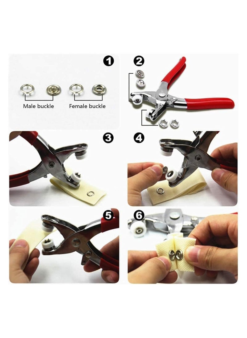 A stapler with multiple staplers for clothes, bags and shoes, with a set of staplers  - Image 4