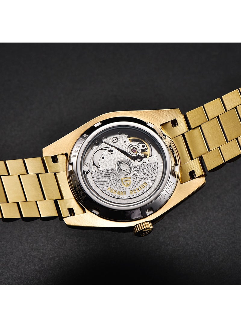 PAGANI DESIGN - Men’s Luxury Automatic Watches,Stainless Steel Sapphire Glass 100M Waterproof Mechanical Wristwatch ST16 Japanese Movement Business Watch Gift for Men - Image 1