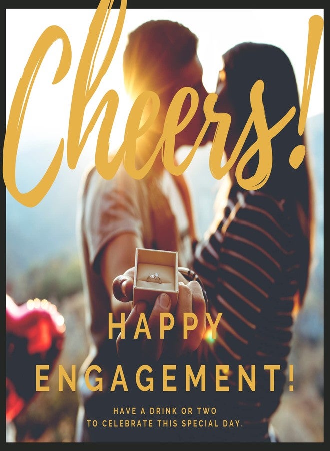 وان بتل هدايا خطوبة من ونبوتل للأزواج، هدايا فريدة للمخطوبين الجدد، طقم أكواب صغيرة، هدايا للخطيب والخطيبة المستقبليين، 45 مل (1.5 أونصة) - لقد شربت كأسًا، وقلت نعم - Image 5