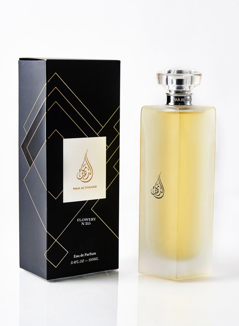 Maa Althahab Flowery N215 Inspired by Gucci Bloom For Women EDP 100ML