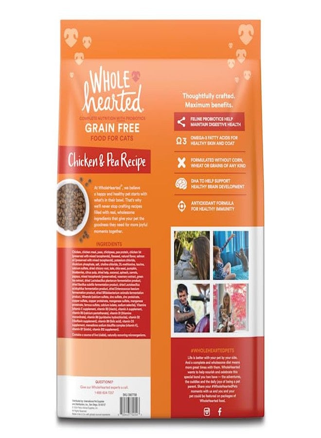 WholeHearted Grain-Free Chicken Recipe Dry Kitten Food 12 lbs. - Image 2