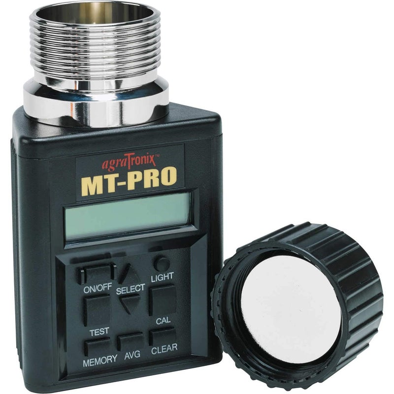 AgraTronix Agratronix MT-Pro Portable Moisture Tester for Grain with Digital Meter Readout, Grain Tester with Carry Case  - Image 1