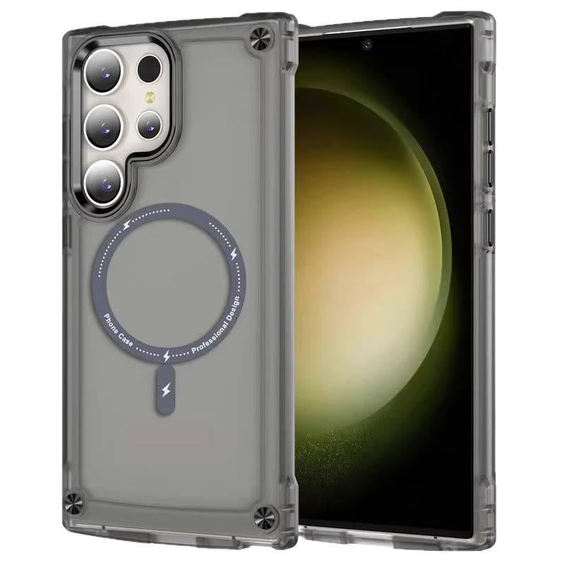 MagSafe Samsung Galaxy S24 Plus Drop Protection TPU + PC Case for Matte Finish and Skin Feel in Blue for Home Office - Image 5