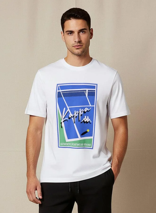 Kappa Kappa Men Logo Print T-shirt