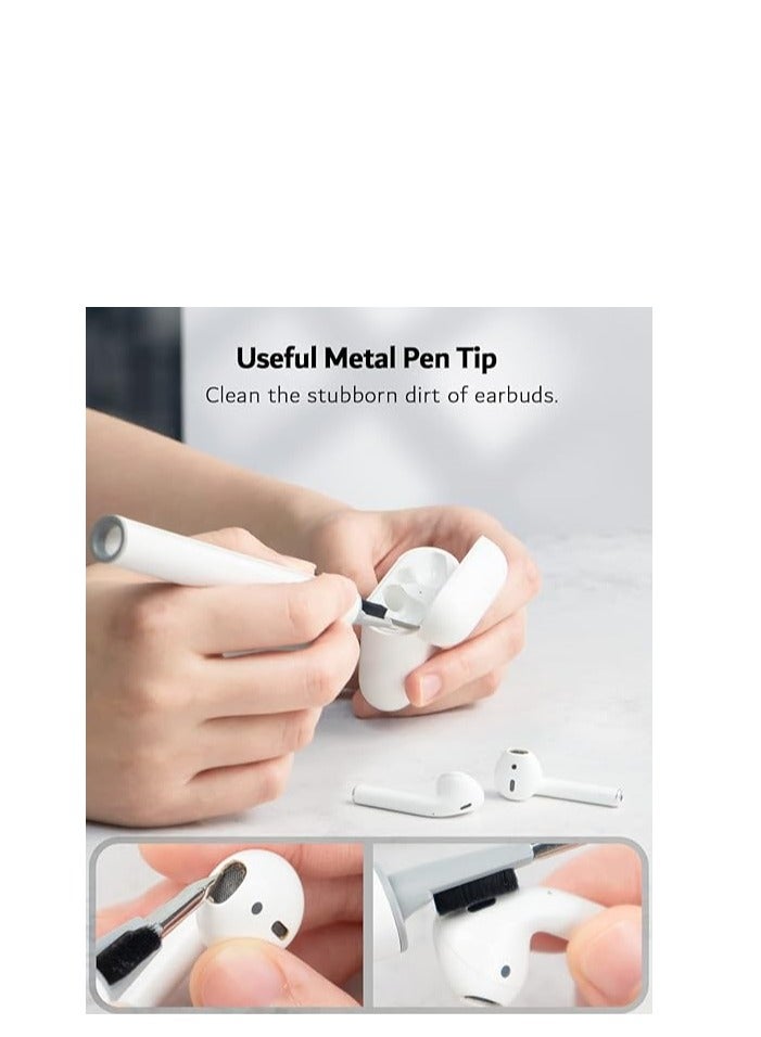 Spaceshoop sampoet 4-in-1 AirPods Cleaning Kit, New generation Multifunctional Earphone Cleaning Kit with Soft Brush for - Image 2