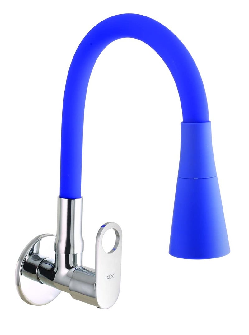 Brass Sink Tap NT-8110 Wall Mount (red)