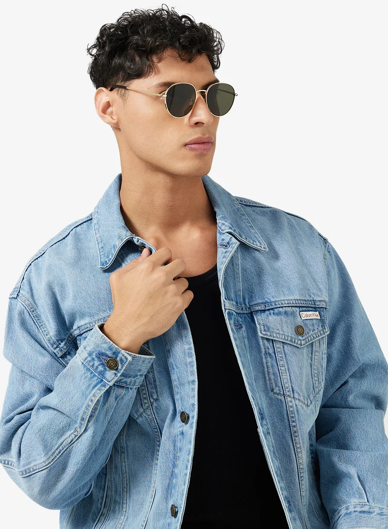 Seventy Five  Casual Round Sunglasses for Men | Best Price UAE