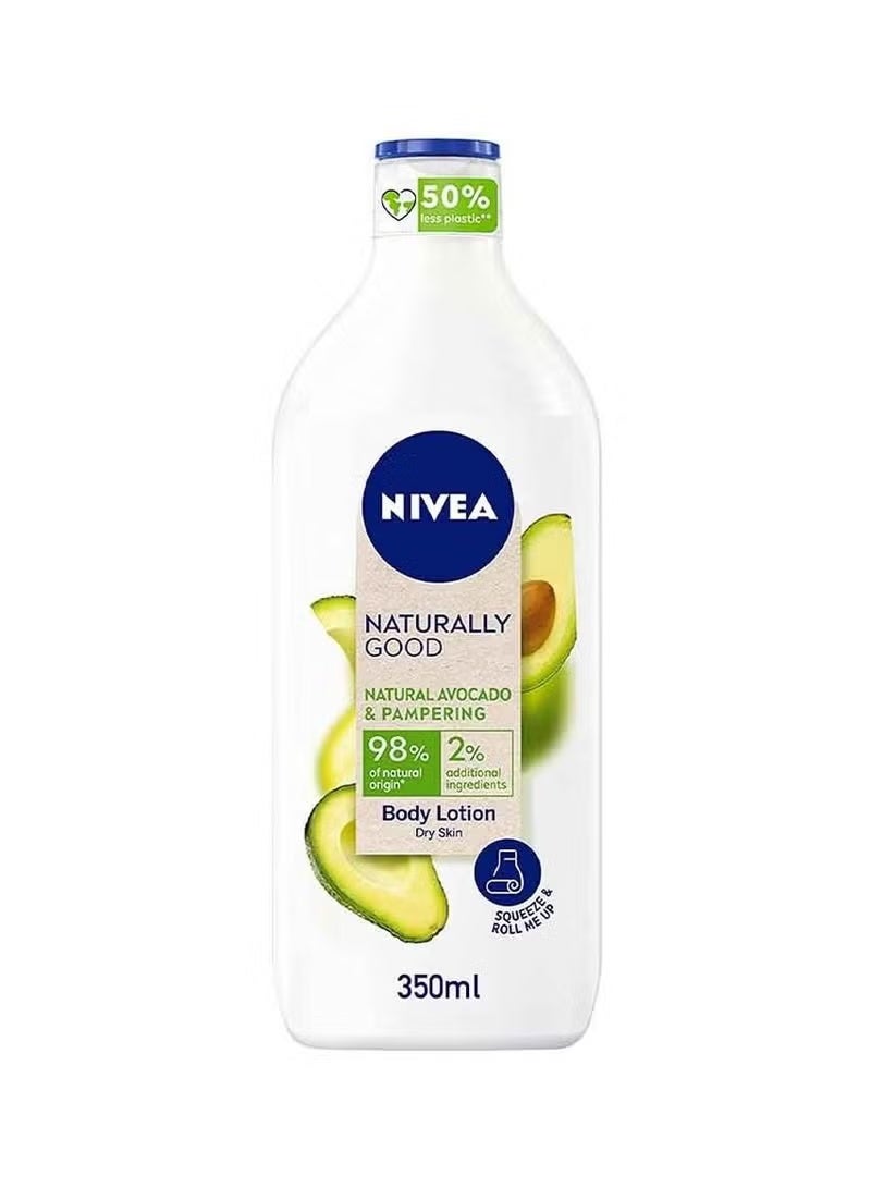 Nivea Naturally AVOCADO Body Lotion for dry skin 350ml