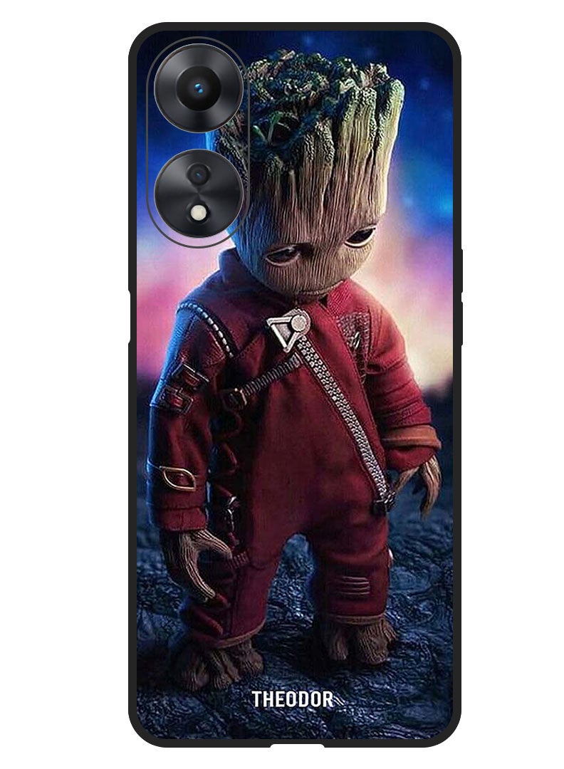 Theodor Protective Case Anti Scratch Shock Proof Bumper Cover For Oppo A98 Sad Groot - Image 1